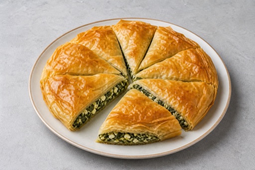 Photorealistic Spanakopita P04 food image by VDAMO
