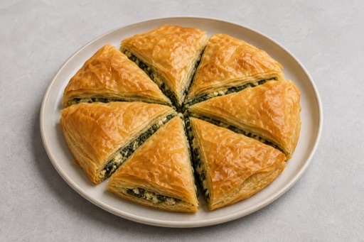 Photorealistic Spanakopita P07 food image by VDAMO