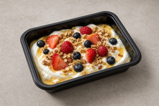 Photorealistic Greek yogurt bowl P06 food image by VDAMO