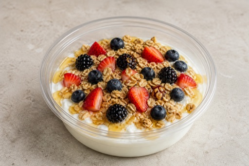 Photorealistic Greek yogurt bowl P07 food image by VDAMO