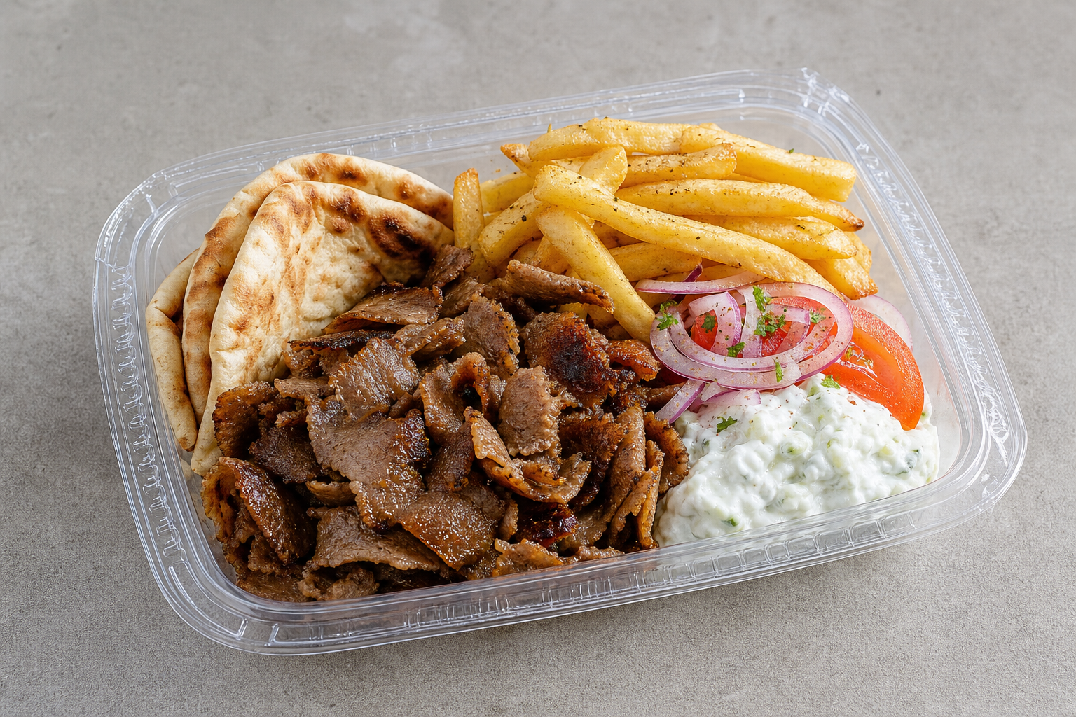 Greek pita plate P07 — Greece dish
