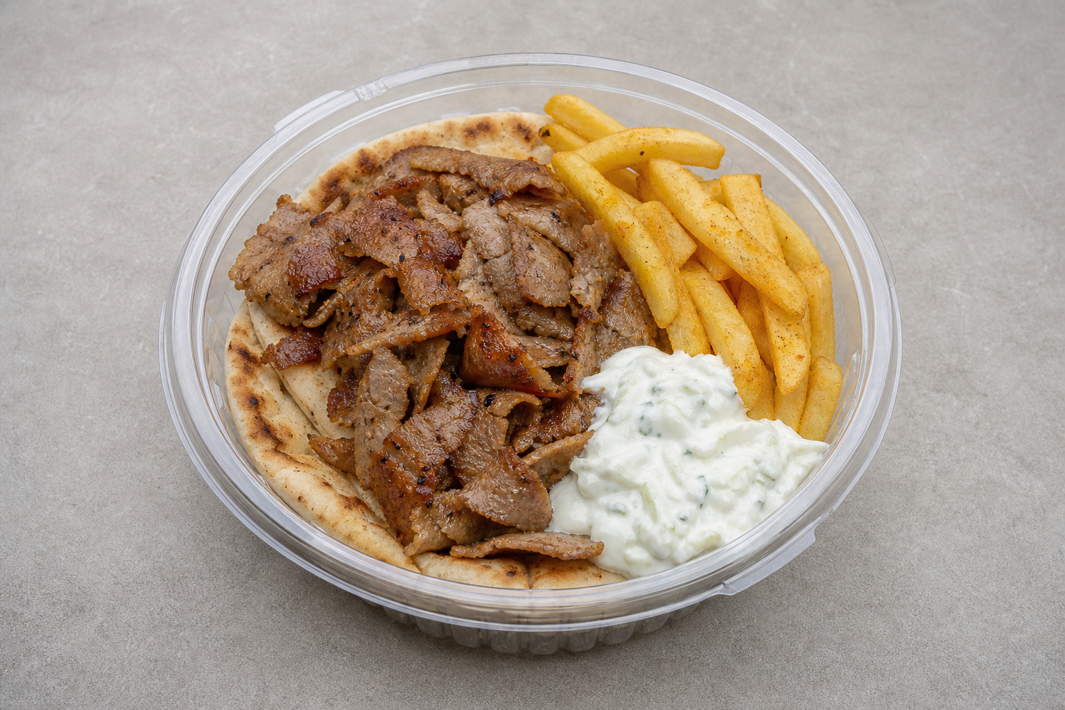 Greek pita plate P07 — Greece dish