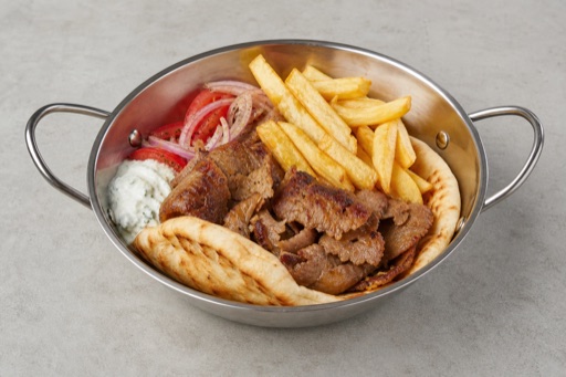 Greek pita plate P05 — Greece dish