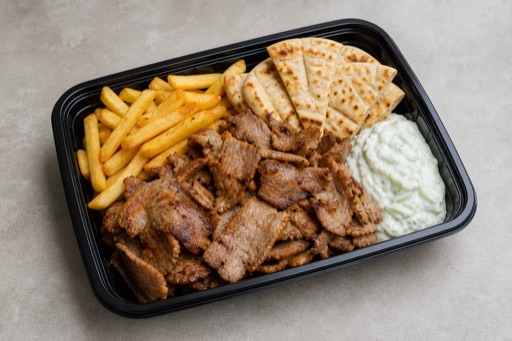 Greek pita plate P06 — Greece dish