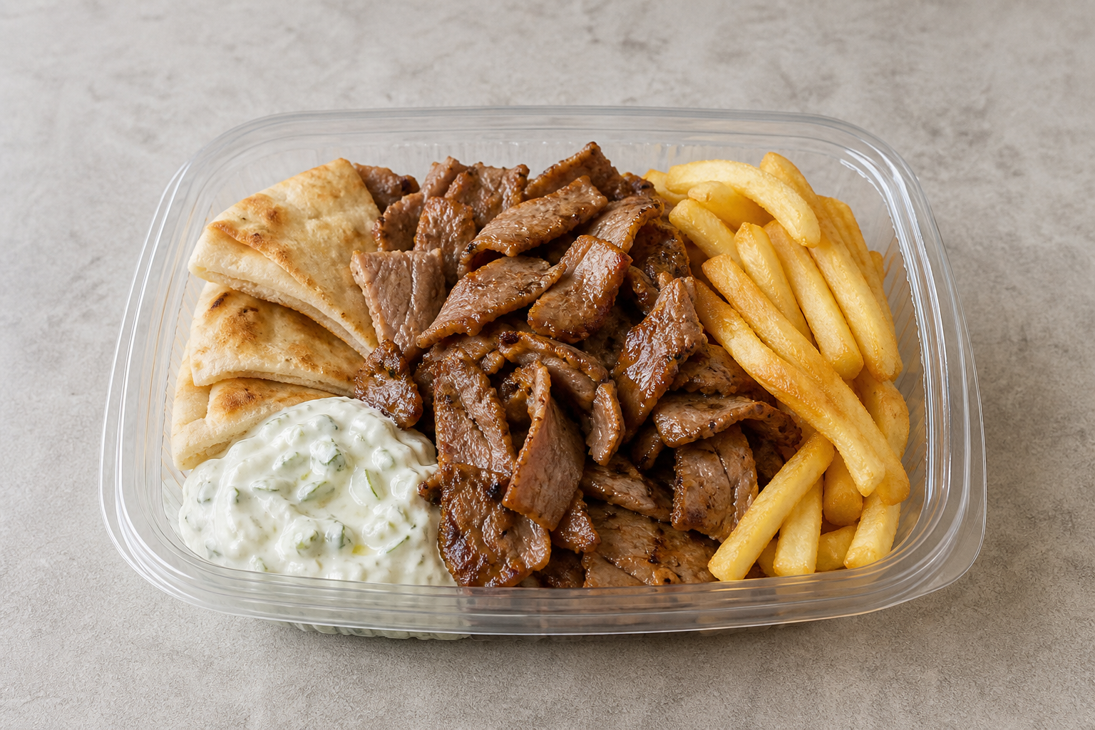 Greek pita plate P07 — Greece dish
