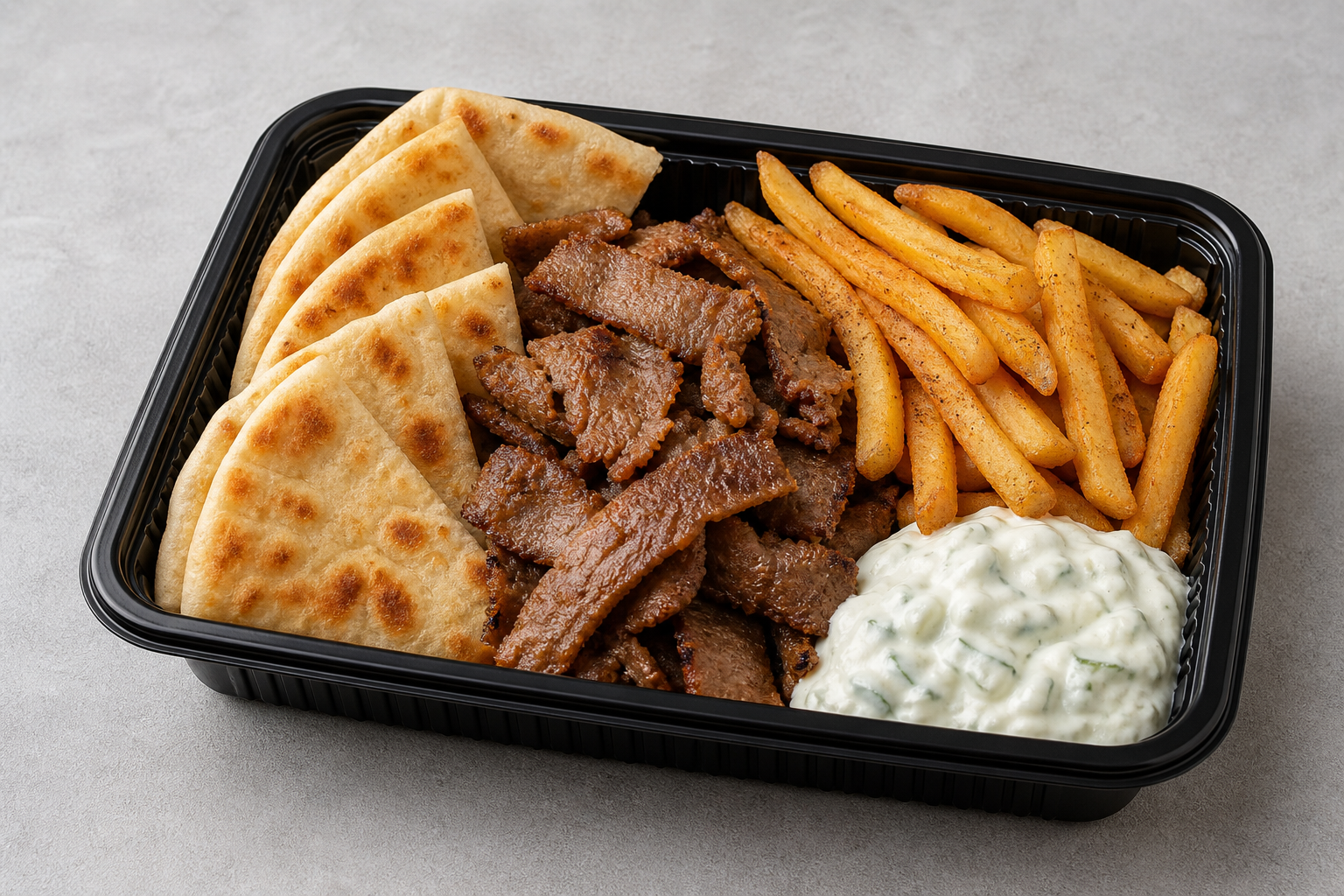 Greek pita plate P06 — Greece dish