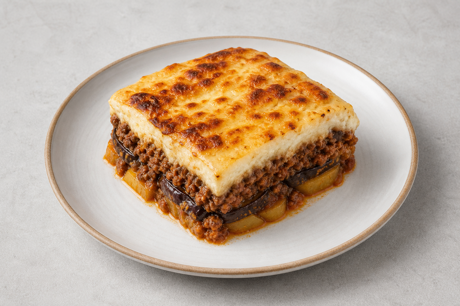 Photorealistic Moussaka P07 food image by VDAMO