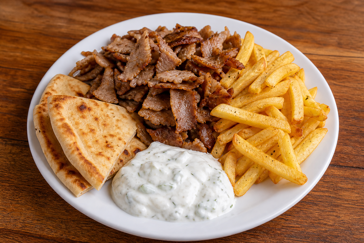 Gyros plate