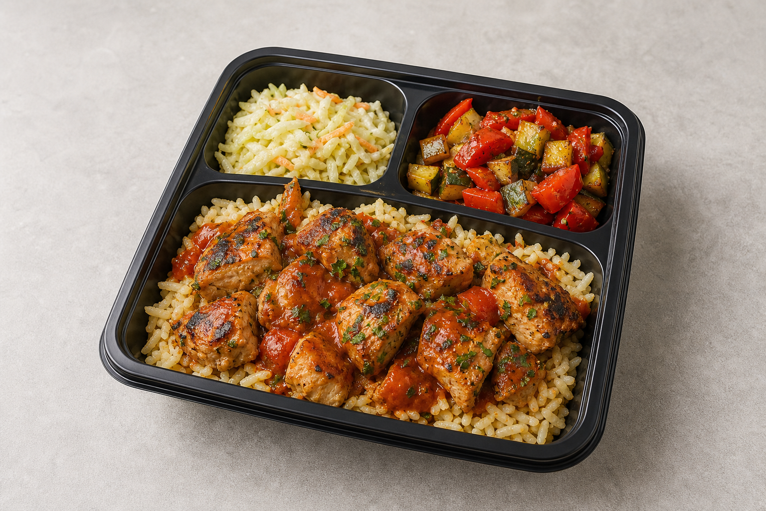 GR Signature rice plate greek P06 — Greece dish