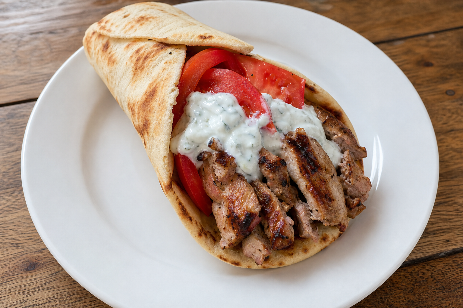 Souvlaki pita