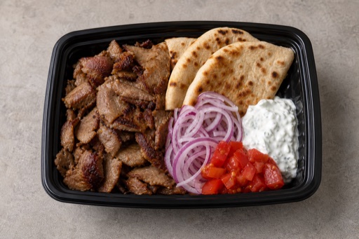 Photorealistic Greek gyros P06 food image by VDAMO
