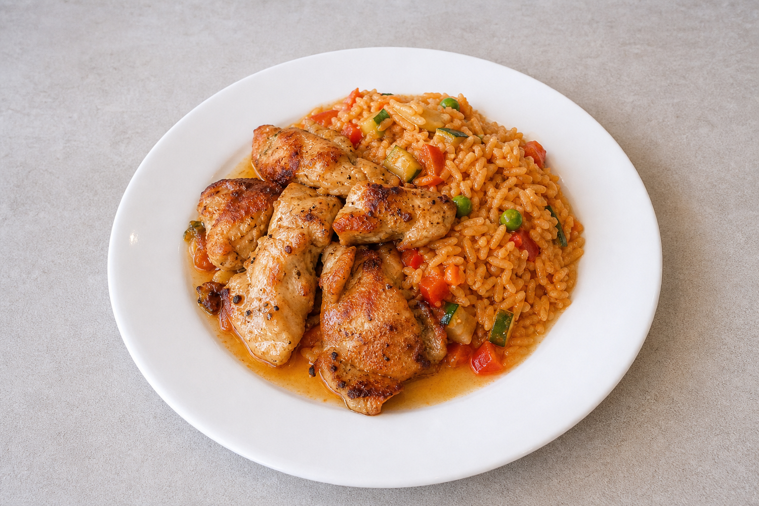 HR Signature rice plate balkan P01 — Croatia dish
