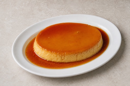 Photorealistic HR Caramel custard dessert P03 food image by VDAMO