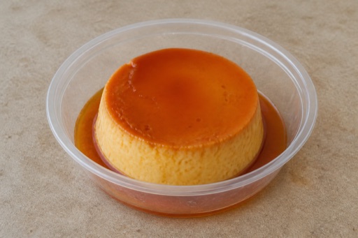 Photorealistic HR Caramel custard dessert P07 food image by VDAMO
