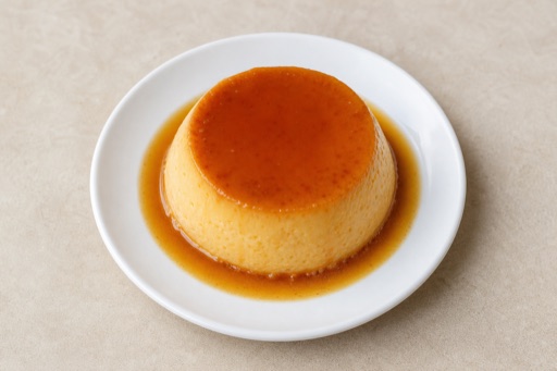 Photorealistic HR Caramel custard dessert P09 food image by VDAMO