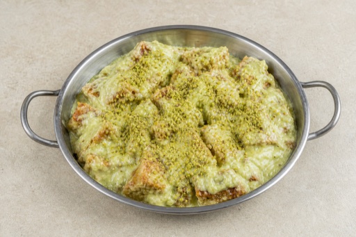 HR Pistachio dessert plate dessert P05 — Croatia dish
