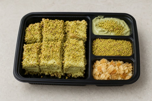 HR Pistachio dessert plate dessert P08 — Croatia dish