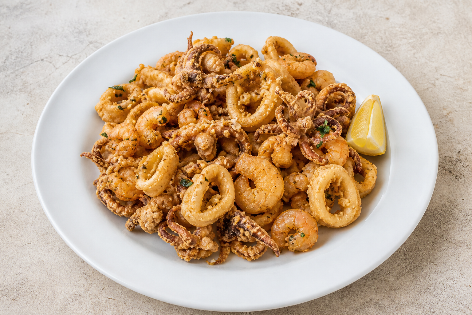 HR Fried calamari basket seafood P01 — Croatia dish