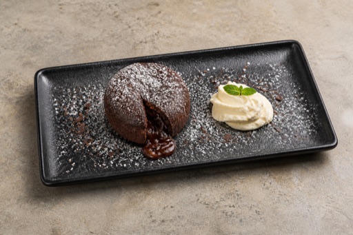 HU Chocolate lava cake dessert P02 — Hungary dish