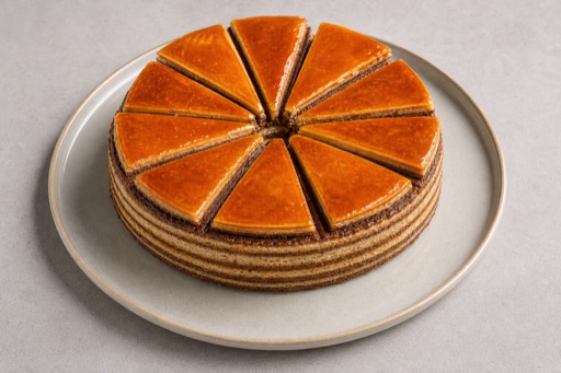 Photorealistic Dobos torte P02 food image by VDAMO