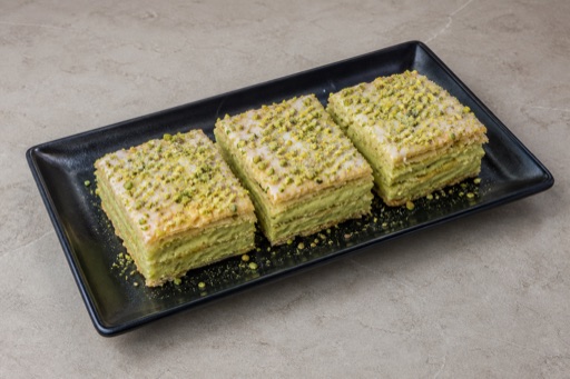 HU Pistachio dessert plate dessert P02 — Hungary dish