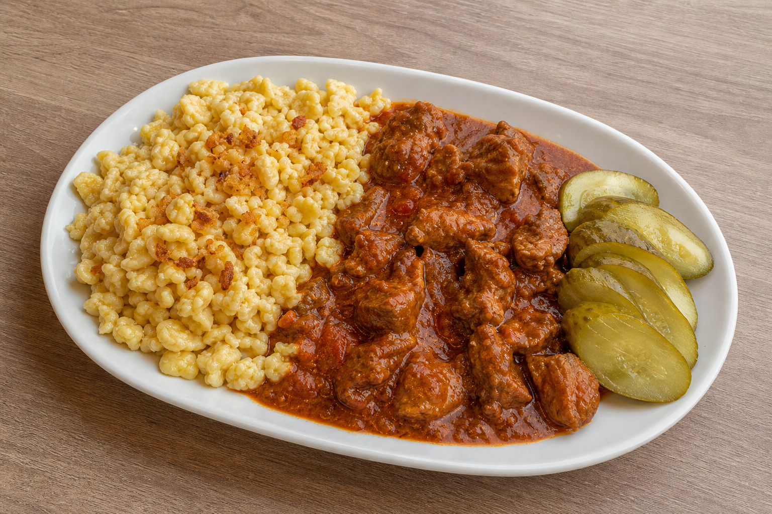 Hungarian daily plate P03 — Hungary dish