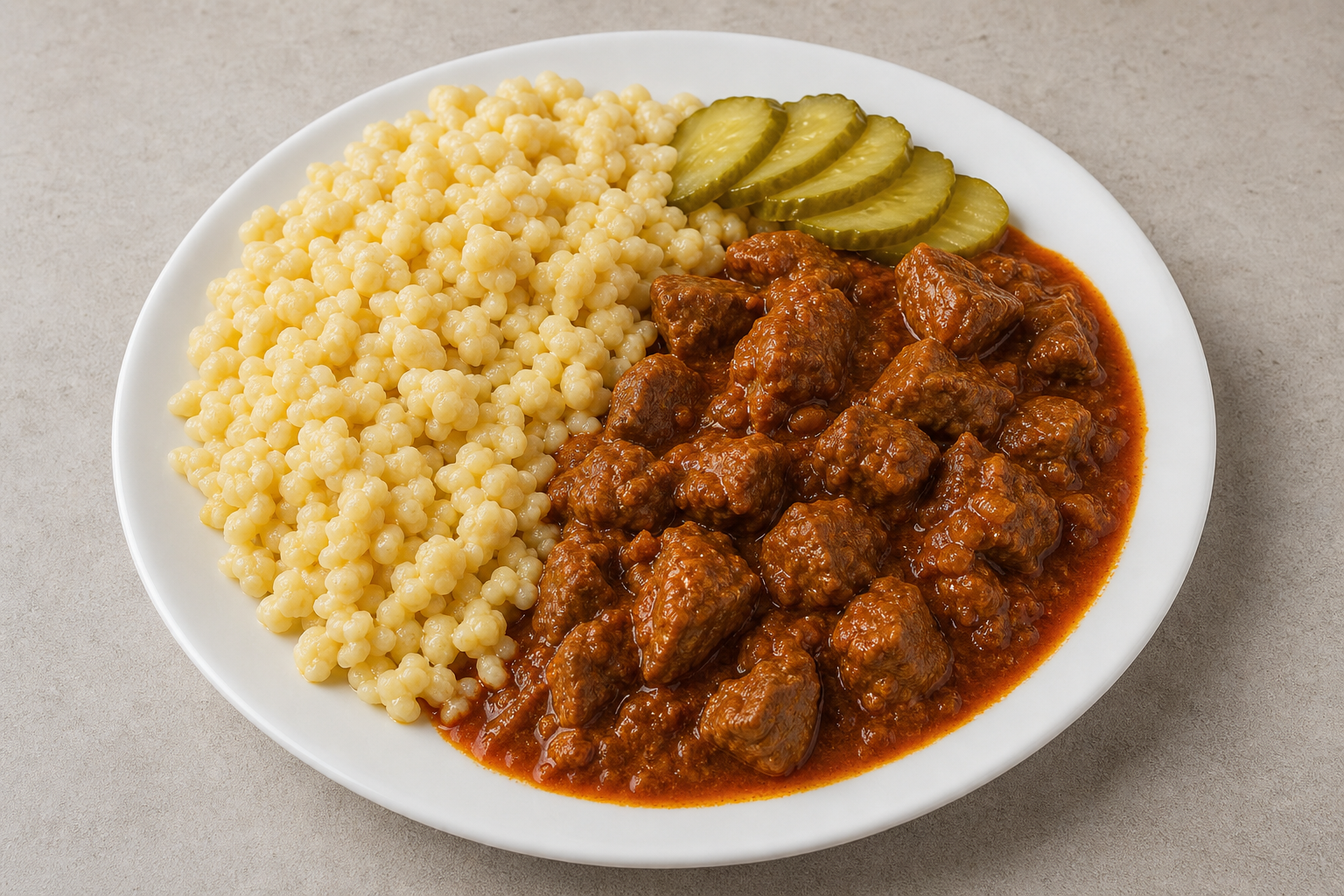 Hungarian daily plate P01 — Hungary dish