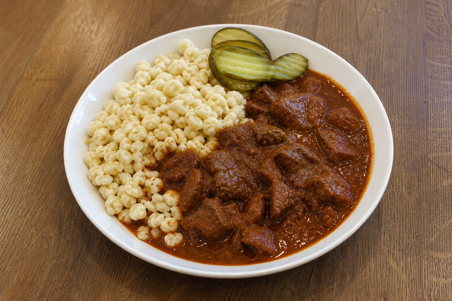 Hungarian daily plate P04 — Hungary dish