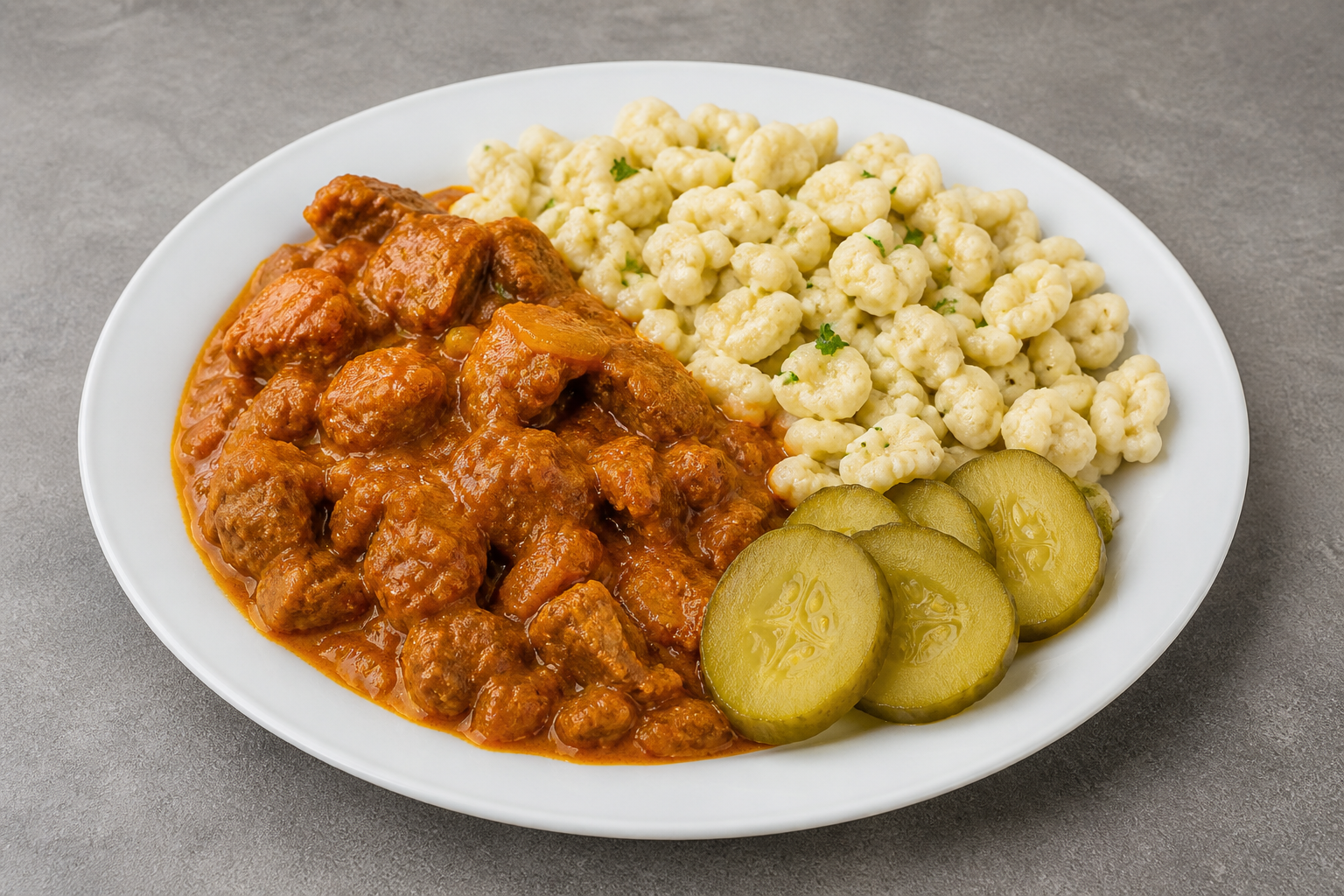 Hungarian daily plate P09 — Hungary dish