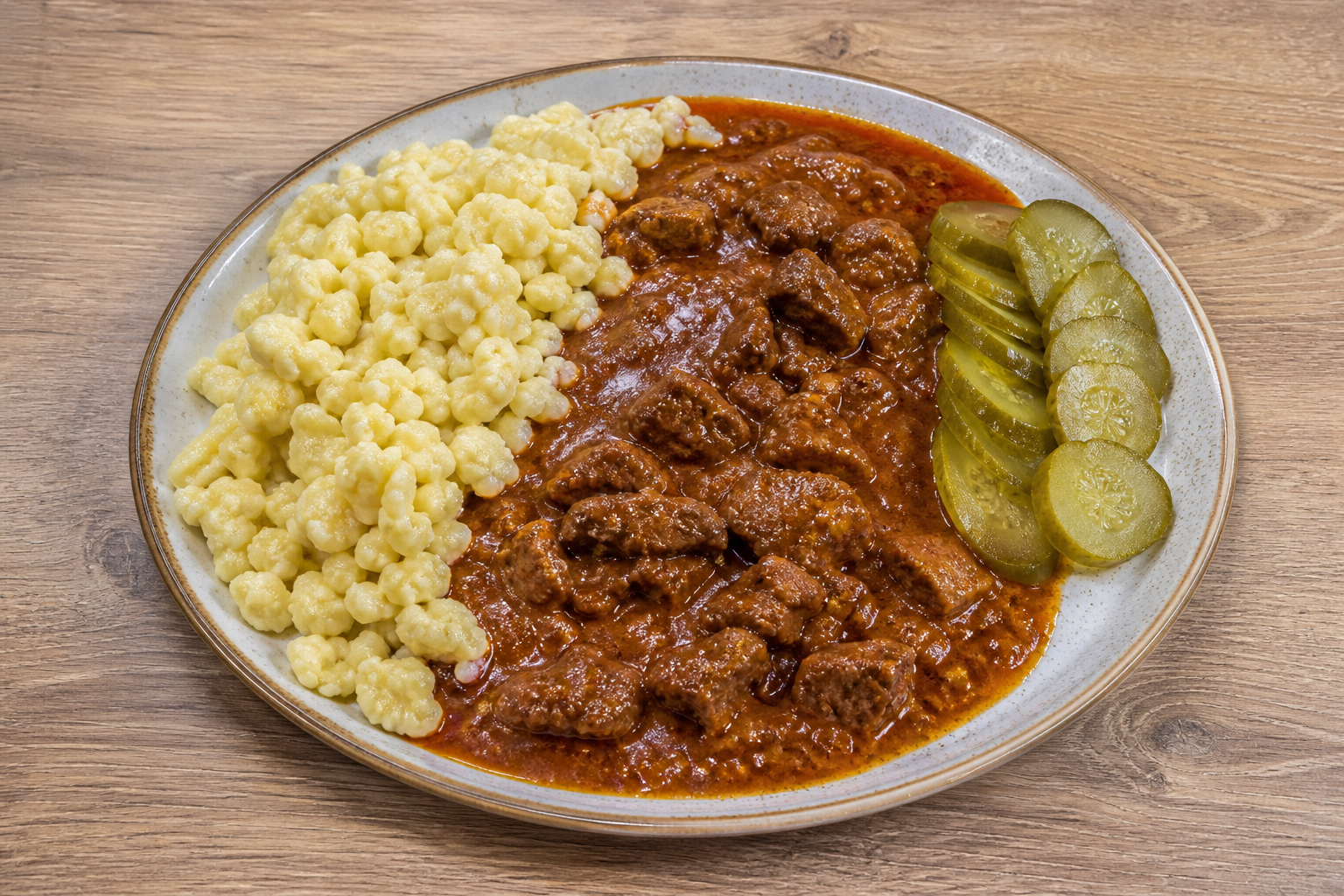 Hungarian daily plate P10 — Hungary dish