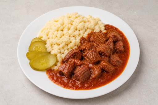 Hungarian daily plate menu photo, Hungary menu images by VDAMO