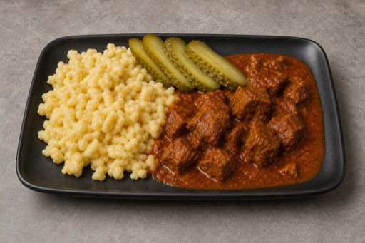 Hungarian daily plate P02 — Hungary dish