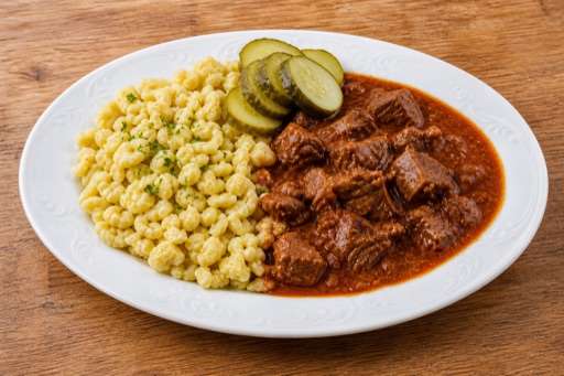 Hungarian daily plate P03 — Hungary dish