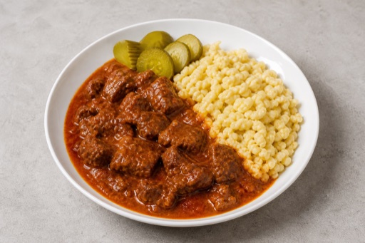Hungarian daily plate P04 — Hungary dish