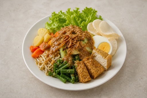 Photorealistic Gado-gado P09 food image by VDAMO