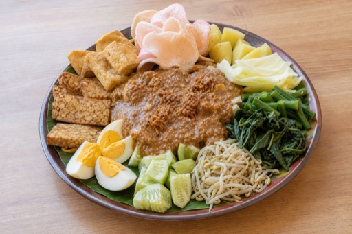 Photorealistic Gado-gado P10 food image by VDAMO