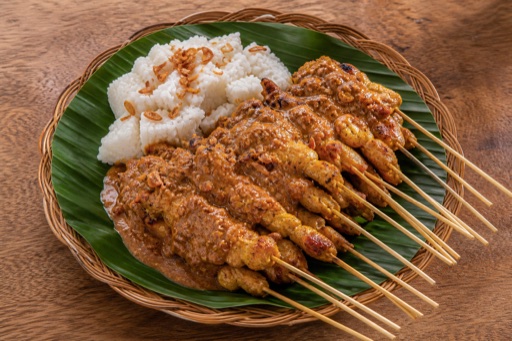 Photorealistic Chicken satay P10 food image by VDAMO