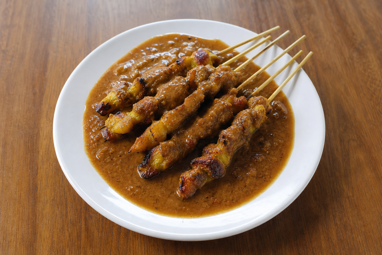 Photorealistic Chicken satay P09 food image by VDAMO
