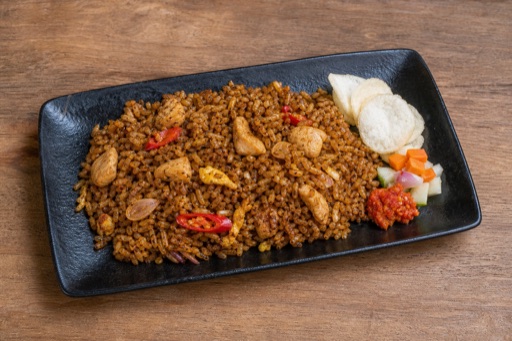 Photorealistic Indonesian nasi goreng P02 food image by VDAMO