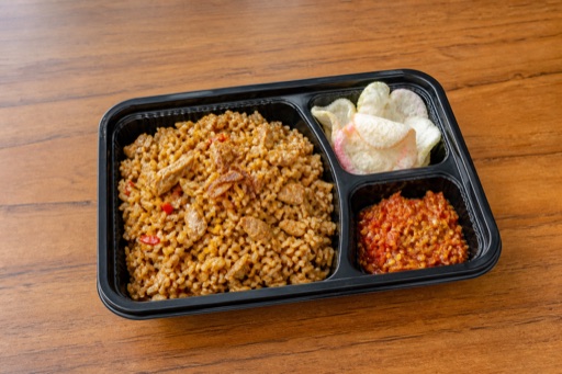 Photorealistic Indonesian nasi goreng P08 food image by VDAMO