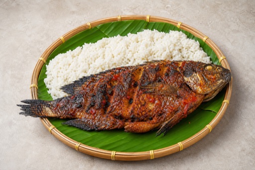Photorealistic Ikan bakar P10 food image by VDAMO