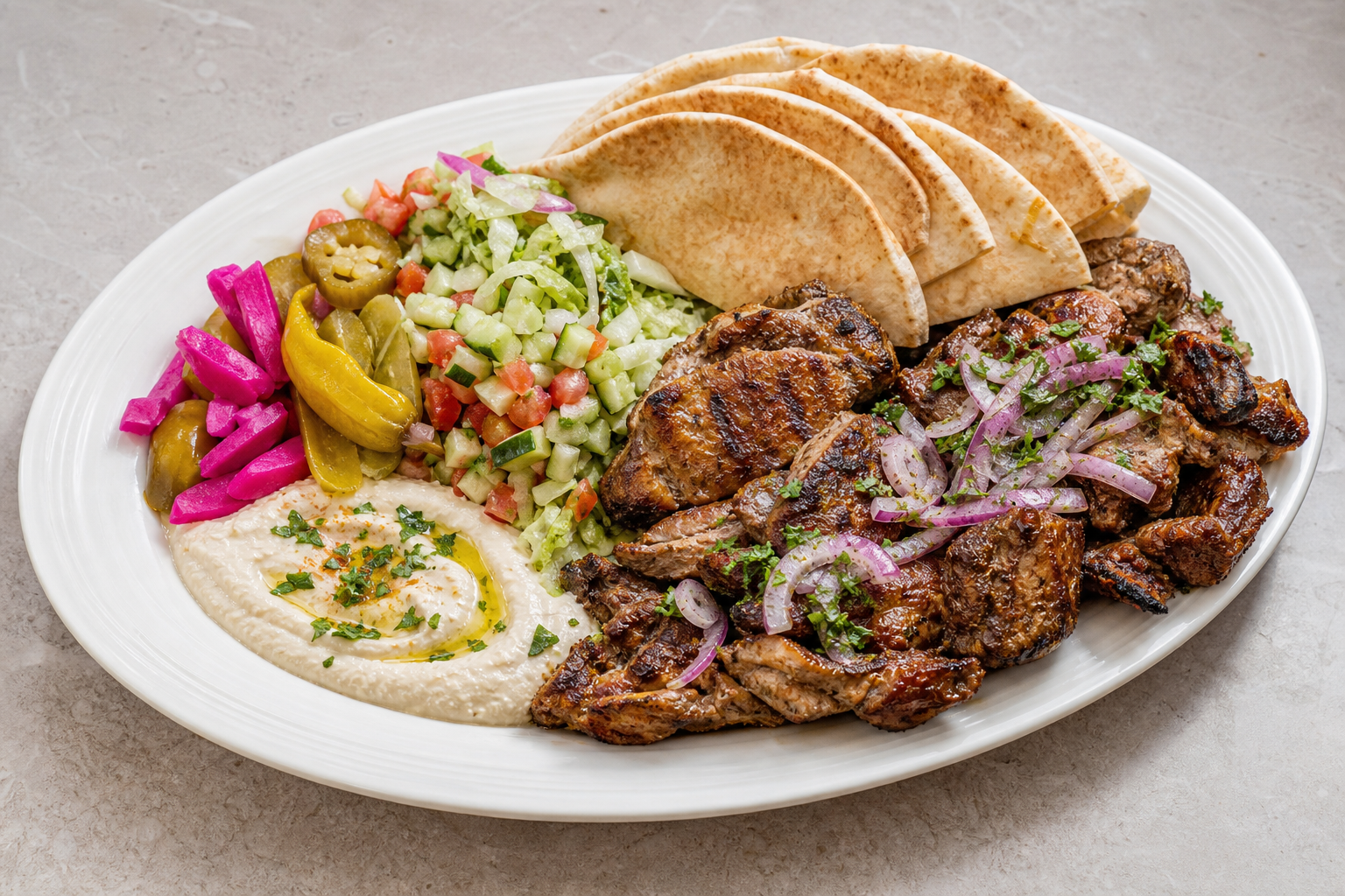 Levant wrap set P03 — Israel dish