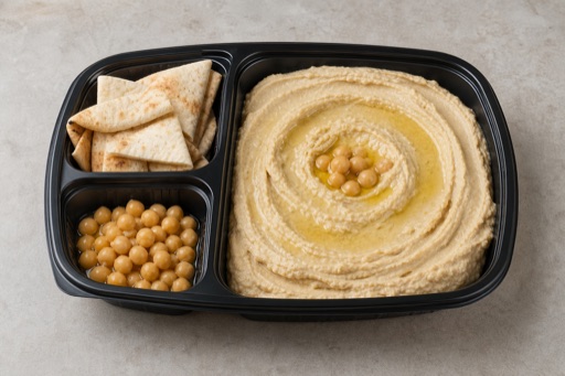 Photorealistic Hummus plate P08 food image by VDAMO