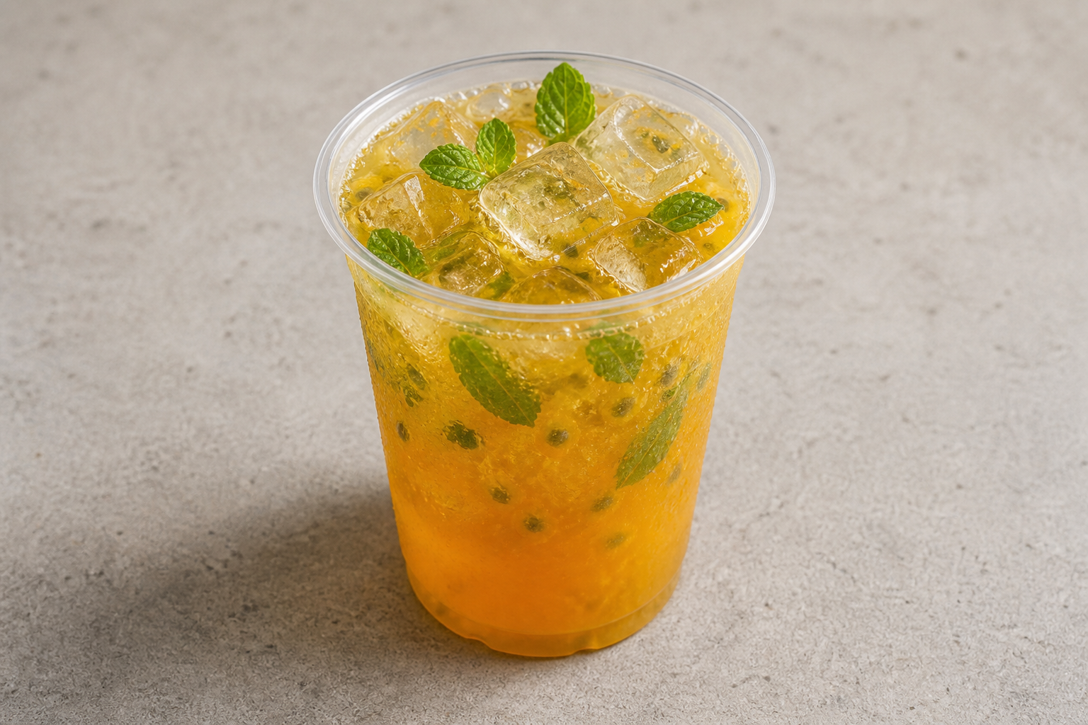 IN Tropical juice glass bar-drink P07 — India dish