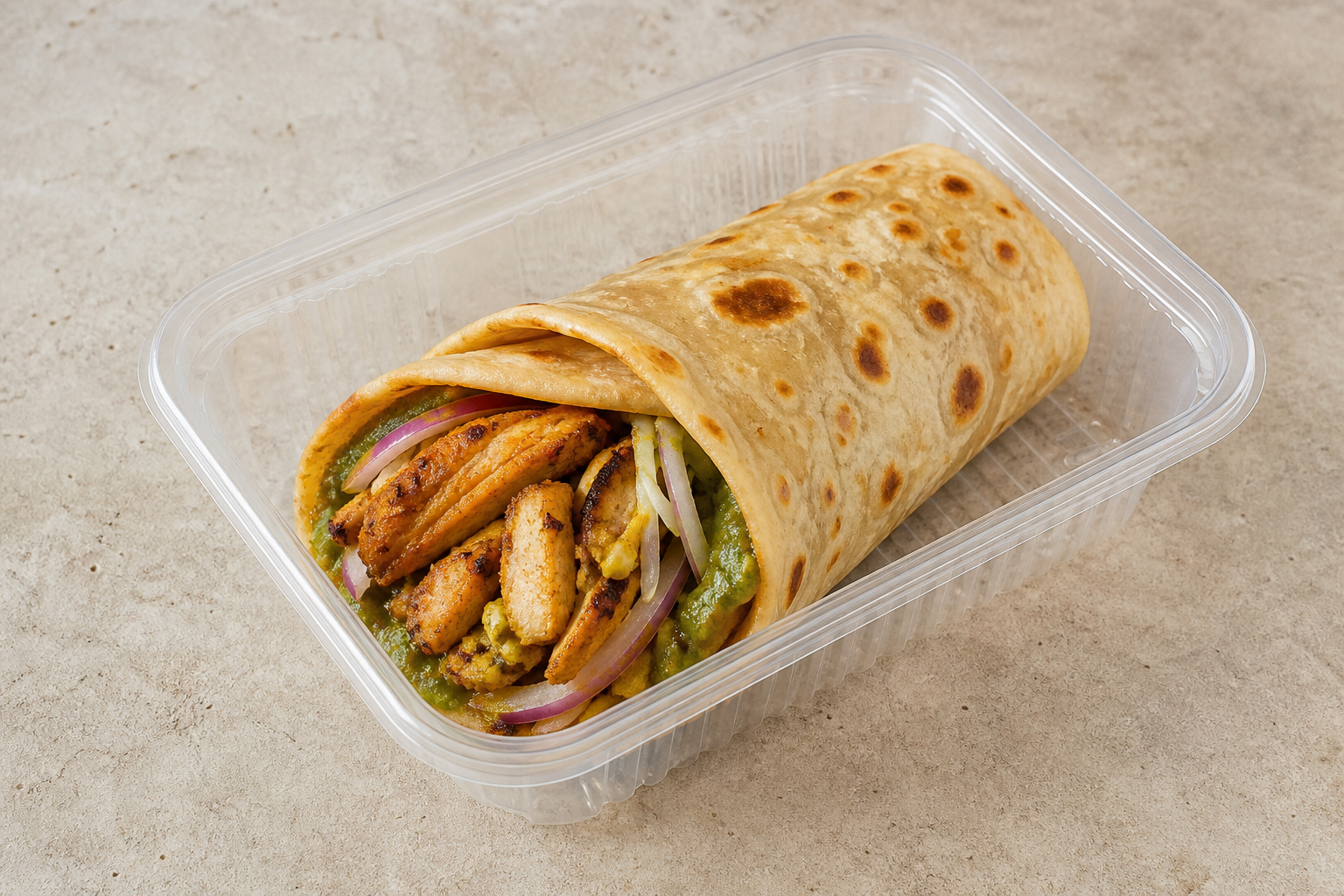 Photorealistic Kathi roll P07 food image by VDAMO
