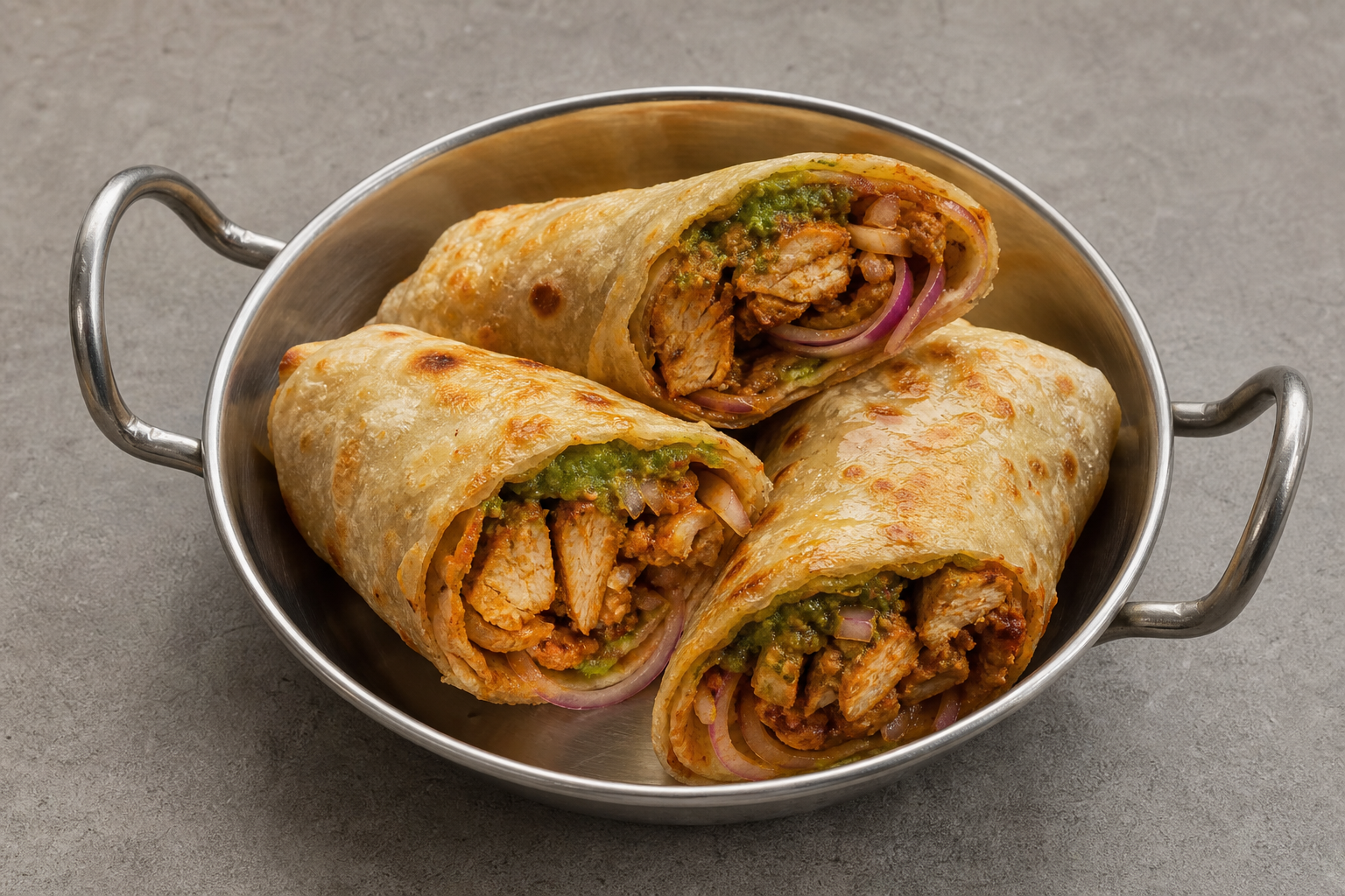 Photorealistic Kathi roll P05 food image by VDAMO