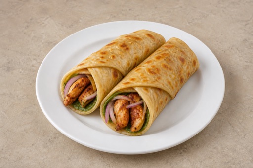 Photorealistic Kathi roll P01 food image by VDAMO