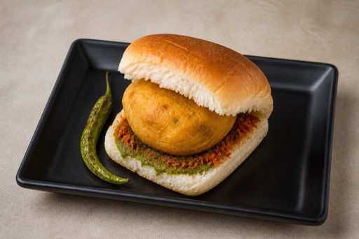 Photorealistic Vada pav P02 food image by VDAMO