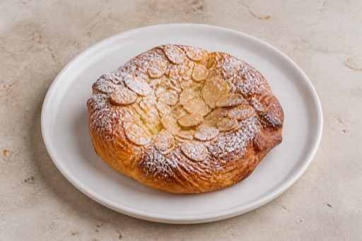 Photorealistic IT Almond Danish bakery P01 food image by VDAMO