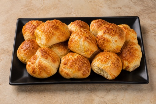 Photorealistic IT Cheese bread roll bakery P02 food image by VDAMO